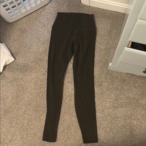 lululemon athletica Dark Olive Leggings
